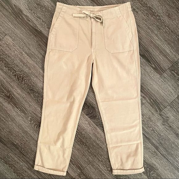 J. Crew Pants - J crew Tie-waist camp pant NWT